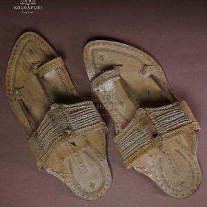 paper kapshi kolhapuri chappal