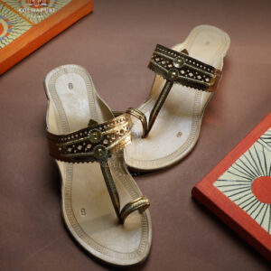rang de kolhapuri chappal (brown) (copy)